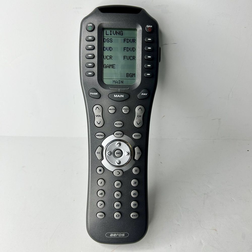 AEROS MX-850 PROGRAMMABLE URC Universal Remote Control RF IR